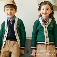 韩版秋冬新款纯棉幼儿园园服中小学生学院风班服儿童合唱服演出服