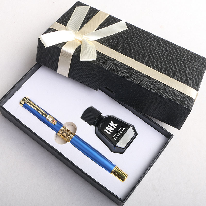 小礼盒兰色黑墨水