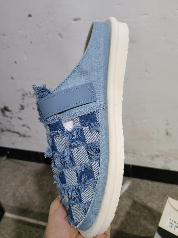 Dép sandal nam nửa gót không quai hậu, thoáng khí mùa hè, đế bằng nhẹ, size lớn 39–47 — BK 502m màu, BK 503m màu, BK 505m màu nâu, BK501 kaki chi tiết 3