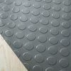 flame-retardant insulating rubber mats, floor rubber – Avtomobil döşəmə paspasları - black-background-with-copper-coin-pattern-23mm-gray-09m-width-15m-length-whole-roll