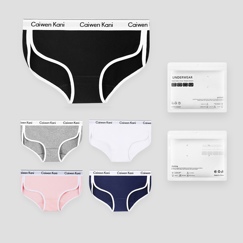 Weiche Baumwollunterwäsche in großen Größen – Nahtloser Bikini-Slip mit mittelhohem Bund, geruchshemmend und komfortabel. Bequeme Passform._voghion.com