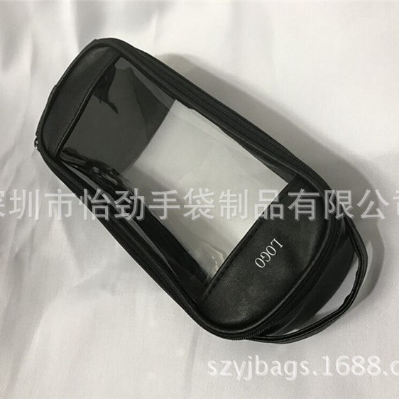 PU机油包随车润滑油收纳包透明PVC礼品包布底PVC润滑油包