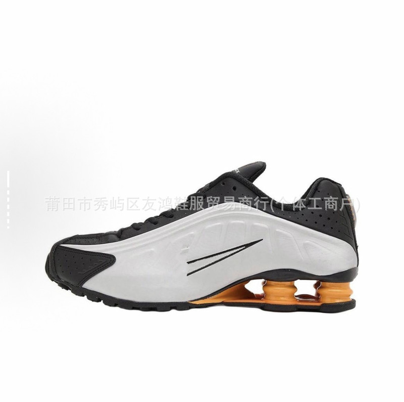 SHOXR4 エアクッションシューズ メンズ スポーツシューズ レディース カラフルなエアコラム 多用途 滑り止め 耐摩耗性 ロートップ カジュアル ランニングシューズ|undefined