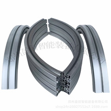 铝合金工业流水线铝型材折弯滚弯弯圆加工铝合金型材外框支架拉弯