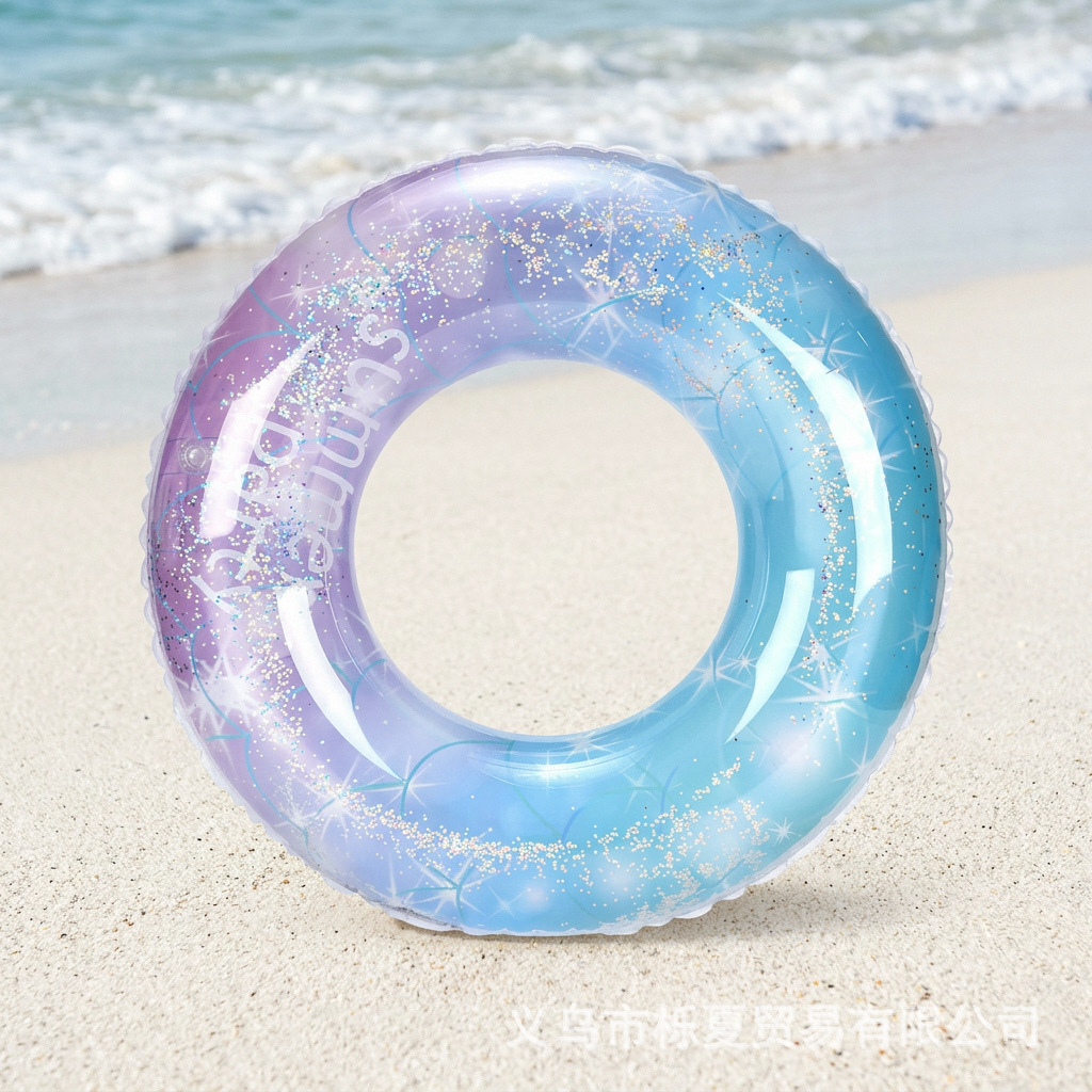 Fabricantes al por mayor anillo de natación infantil sandía anillo de salvavidas inflables espesado una sola capa doble airbag axilar anillo de natación adulto image 7