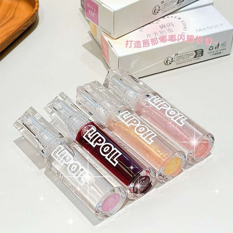 Man shili Lip balm, moisturizing lip gloss, nutritious makeup primer, intense hydration, mirror effect