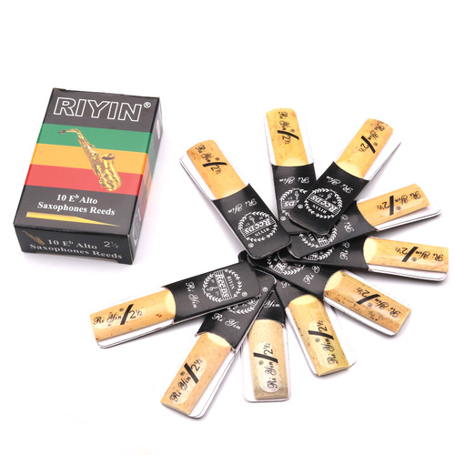 10-piece set of 2.5 alto saxophone reeds, alto saxophone reeds, clarinet saxophone reeds