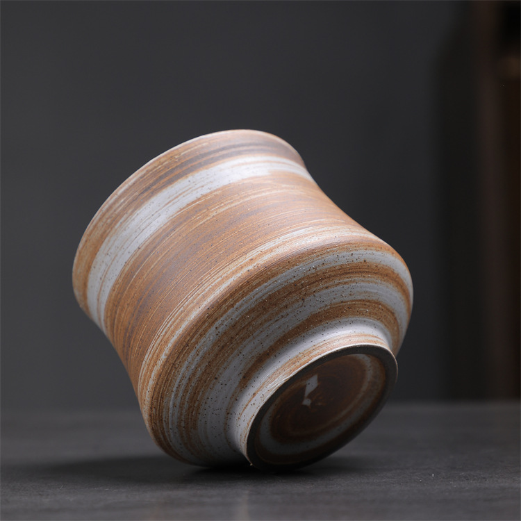 Ceramic Coffee Cup Set Japanese Style Kiln Fired Espresso Mug_voghion.com