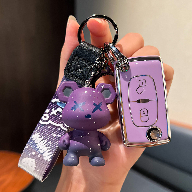 Dongfeng BiaoZhi308 caso clave 207 logo 408 508 307 control remoto 301 Shell 3008 bolsa de modificación 400