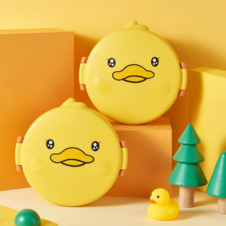 B.Duck, мультяшный детский вместительный ланч-бокс для школьников начальной школы