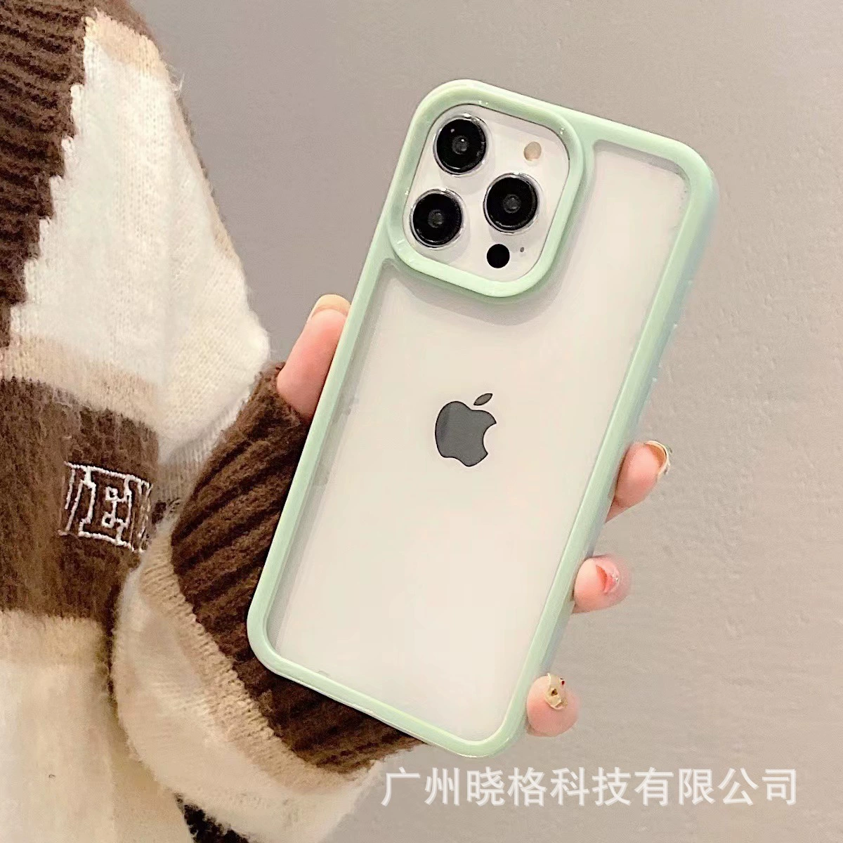 Чехол для телефона (совместим с Apple), утолщенная широкая окантовка, ударопрочный складной дизайн, совместим с несколькими моделями