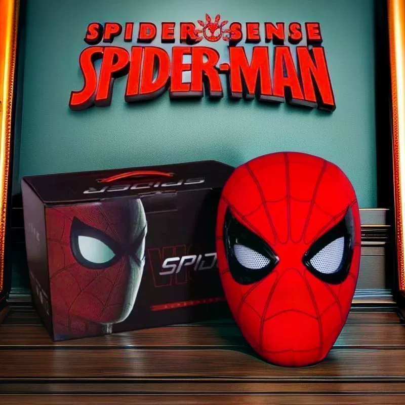 Movable mask, doll, helmet, toy, Spiderman