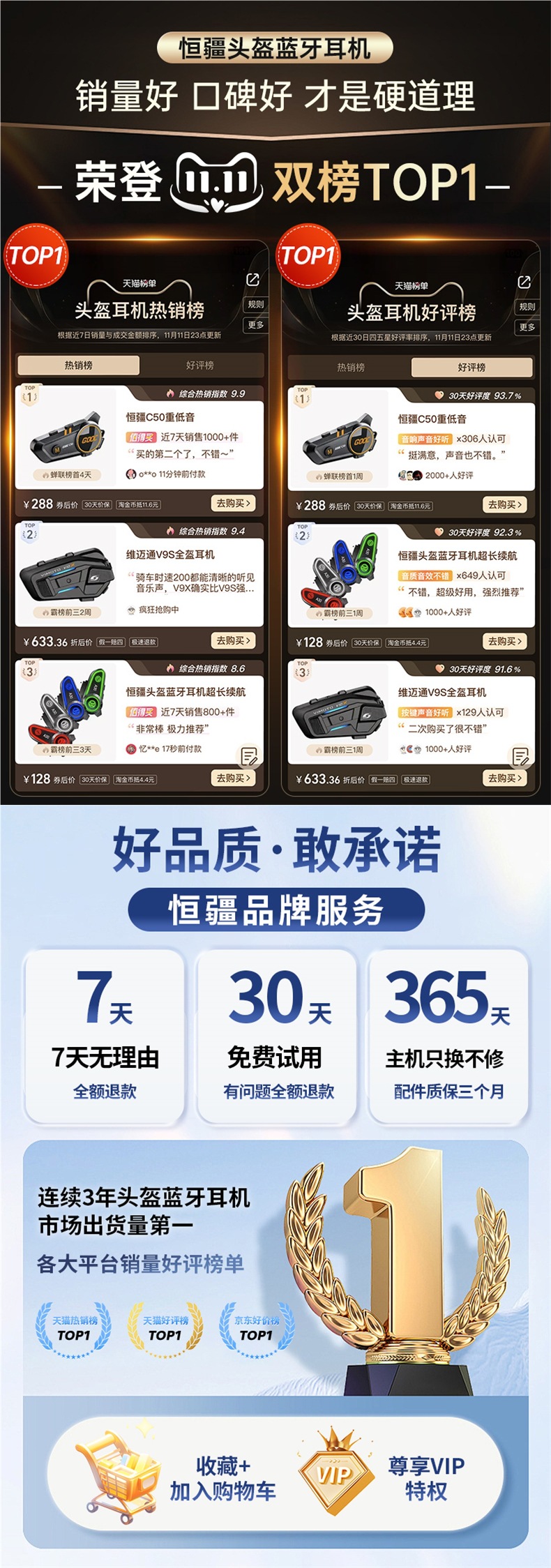 Hengjiang-A30 Waterproof Helmet Bluetooth Headset Motorcycle Takeaway Rider Full Helmet Half Helmet Long Battery Life Mesh Intercom