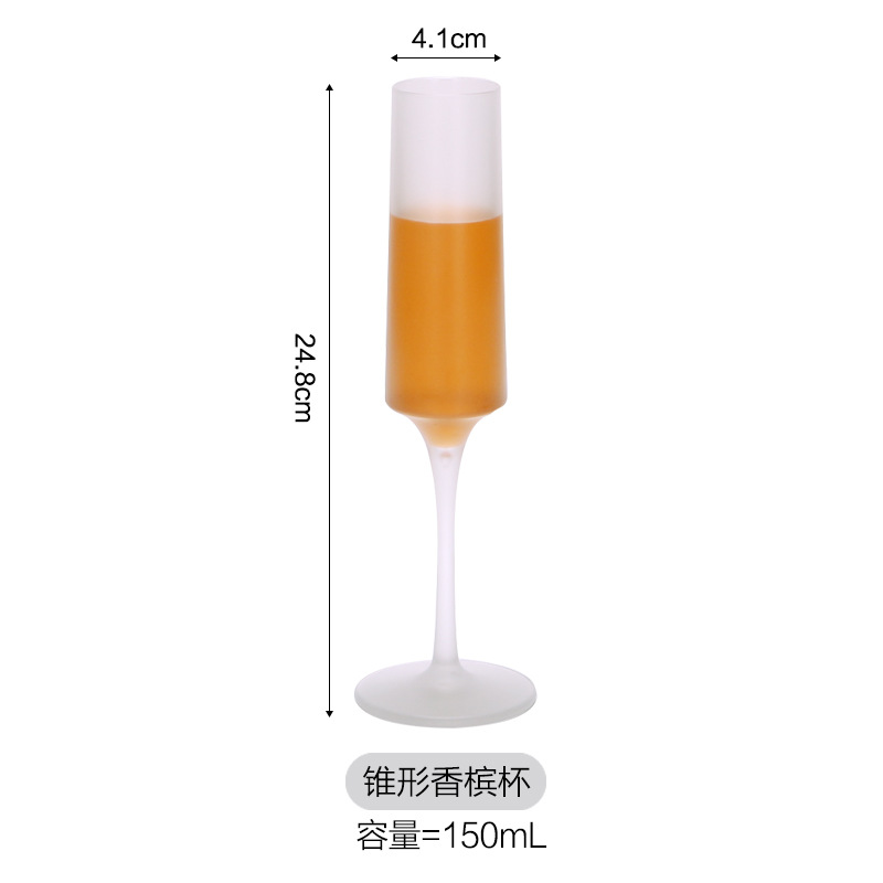 Tazas acrílicas esmeriladas, tazas de whisky, tazas de champán, tazas de vino extranjero KTV, dispensadores de vino comerciales, juegos de tazas de vino