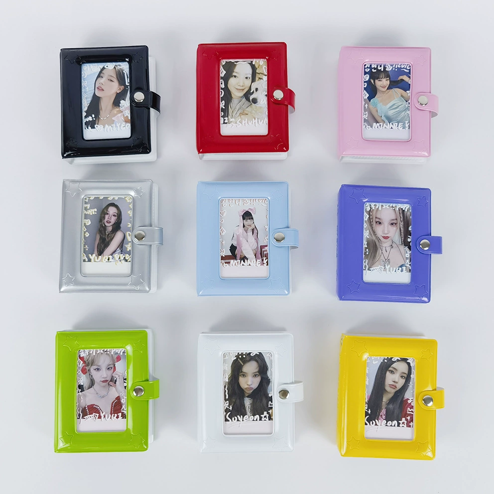 Polaroid, прямоугольный маленький фотоальбом, система хранения, альбом для карточек, новая коллекция, зеркальный эффект, 3 дюйма