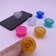 New transparent airbag mobile phone bracket round plane groove airbag material heart-shaped groove transparent airbag folding