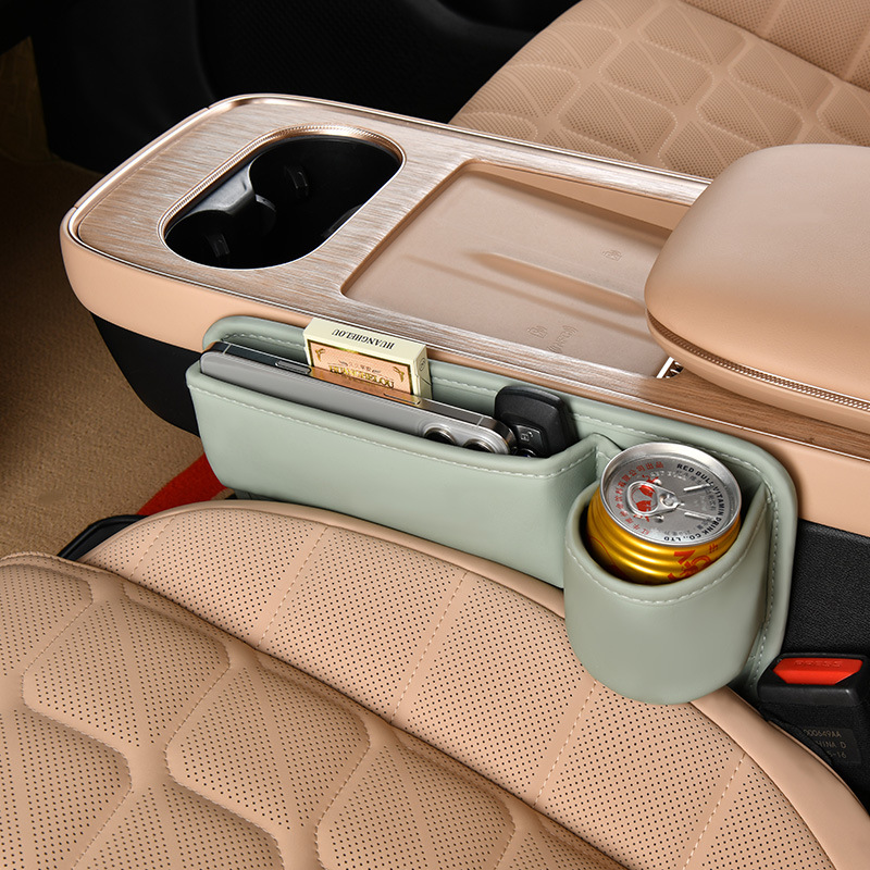 Car Seat Gap Storage Box, Car Gap Storage Box, Leather Storage Box, Multifunctional Storage Bag, Storage Box