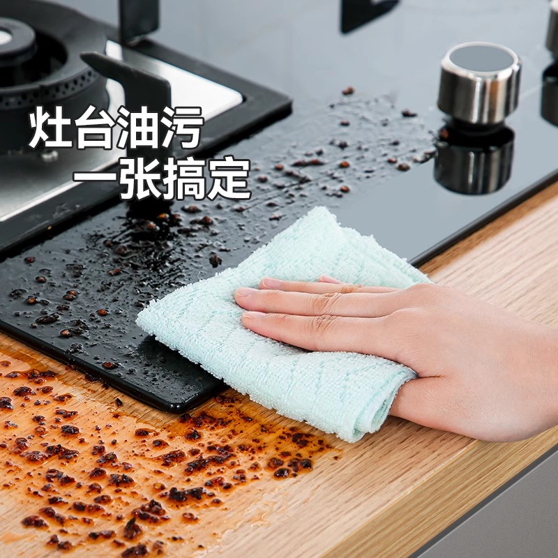 Toal de lavado de platos desechable para la cocina con toallas de lavado de platos de absorción de agua gruesa para la gente perezosa image 2