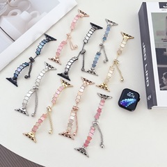貝殻金属バンドはiwatch10987世代seリンゴ華為gt5432腕時計めい89proに適用される