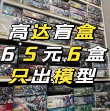 大班盲盒万代摩动核吕布拼装模型HG福袋红异端MG机甲敢达RG