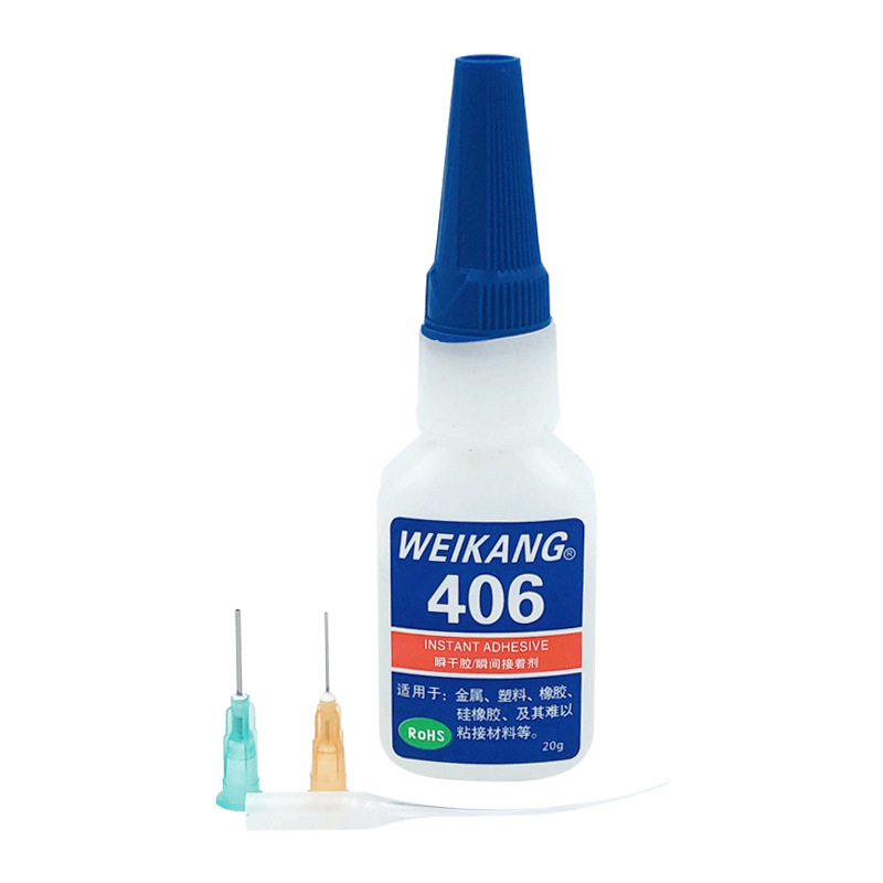 批发增强型热熔胶金属橡胶塑料胶合板快干胶 406瞬干胶厂家批发