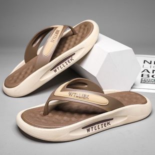Flip flops, non-slip summer beach slippers, Korean style