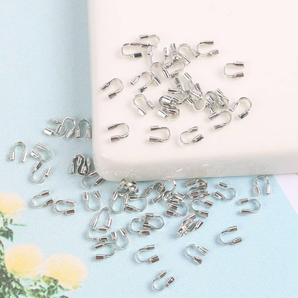 銅製のU型テールバックルU型位置決め管の最後の位置決め材料の線材保護diyエンドピース材料の部品