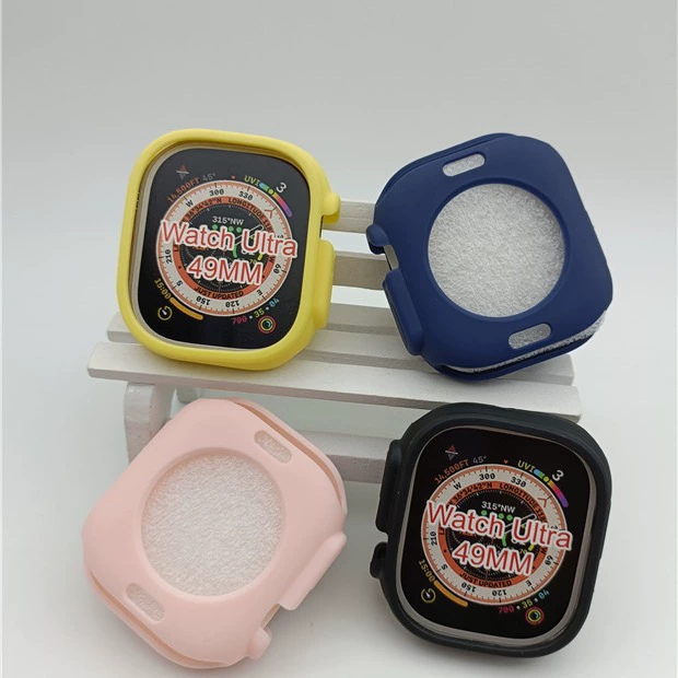 Подходит для Apple Watch 8 Ultra, матовый защитный чехол из TPU для Apple Watch 8-го поколения.