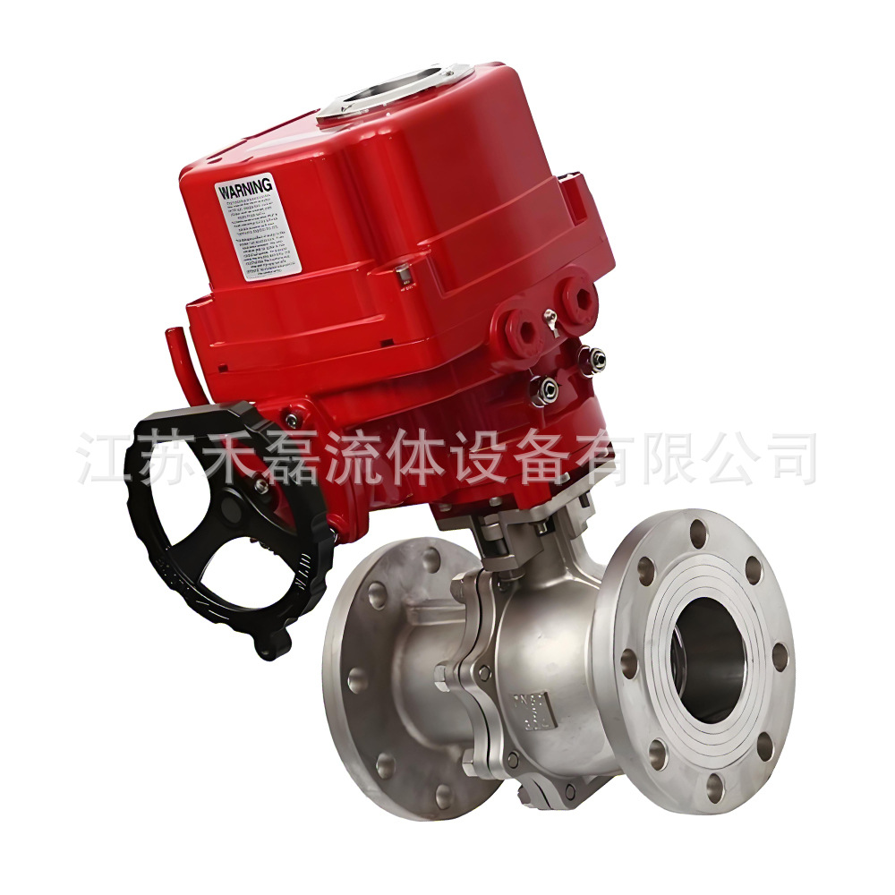 3寸1.5电动硬密封法兰球阀260耐高温300阀体WCB实球心NI60喷焊STL