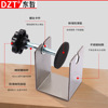 New U -shaped stainless steel engineering nylon clip holding round -drawn drawer panel panel panel fixed clamping device