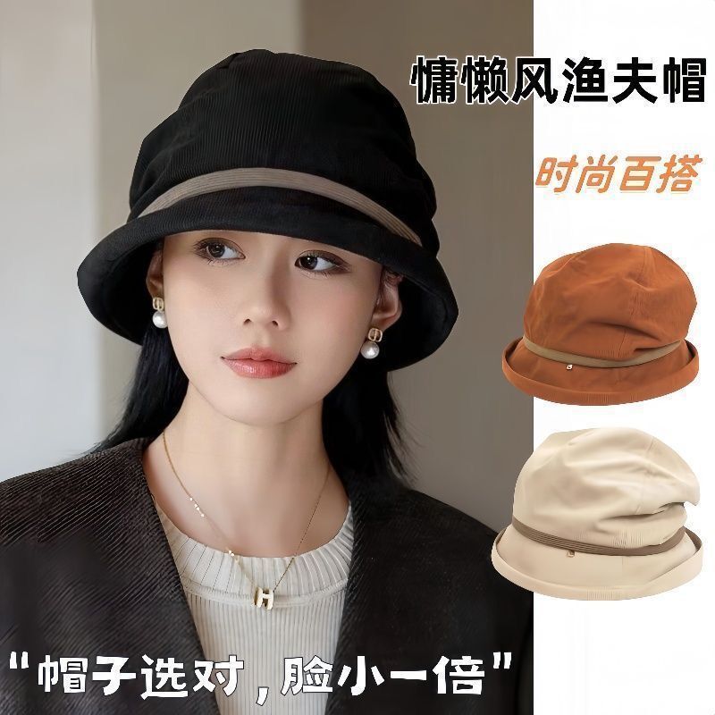 New 2025 Autumn/Winter model, enlarged and widened hat body, comfortable to wear, modifies the face shape, makes the face appear smaller, versatile, casual, and simple New 2025 Autumn/Winter model, enlarged and widened hat body, comfortable to wear, modifies the face shape, makes the face appear smaller, versatile, casual, and simple