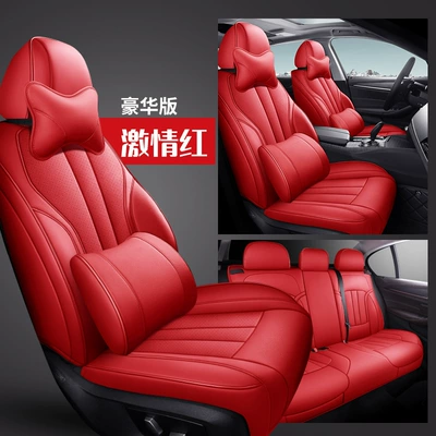 Modelə uyğun (Original) oturacaq örtükləri — Car Seat Cushions, Original Car - passion-red-deluxe-edition-five-seats-nappa-leather-full-surround-of-front-and-rear-rows