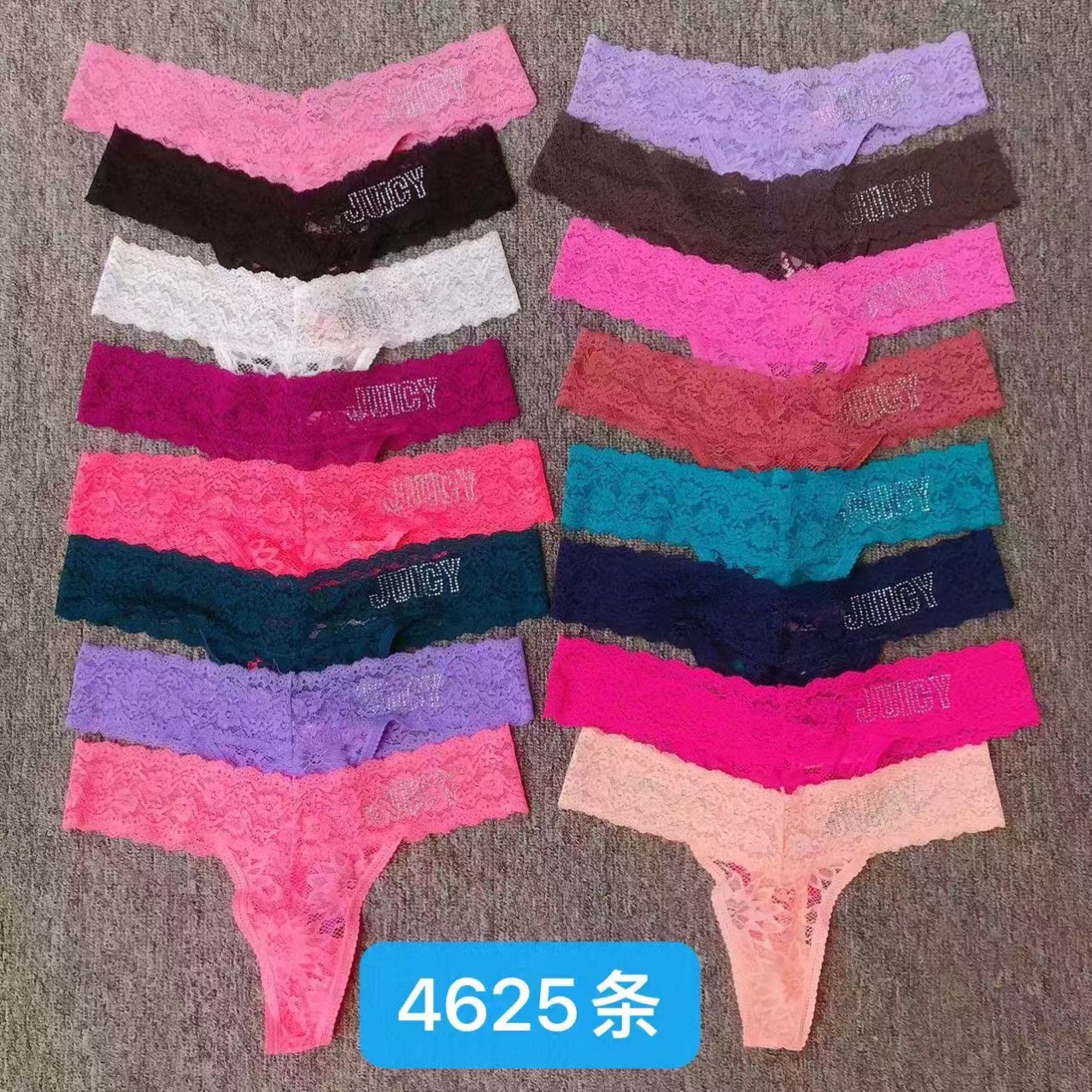 Cross-border europeo y americano varios encaje estampado sin costuras tanga sexy pantalones bragas sexy spot al por mayor