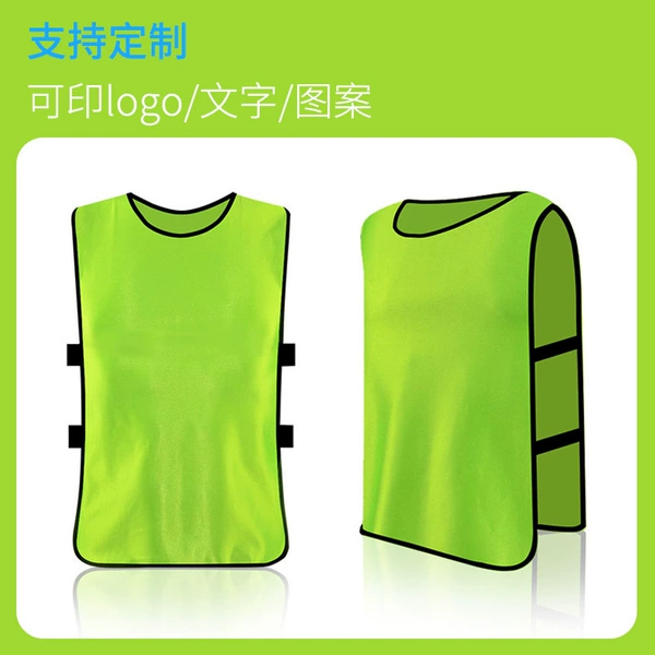 There are flat cloth-fluorescent green