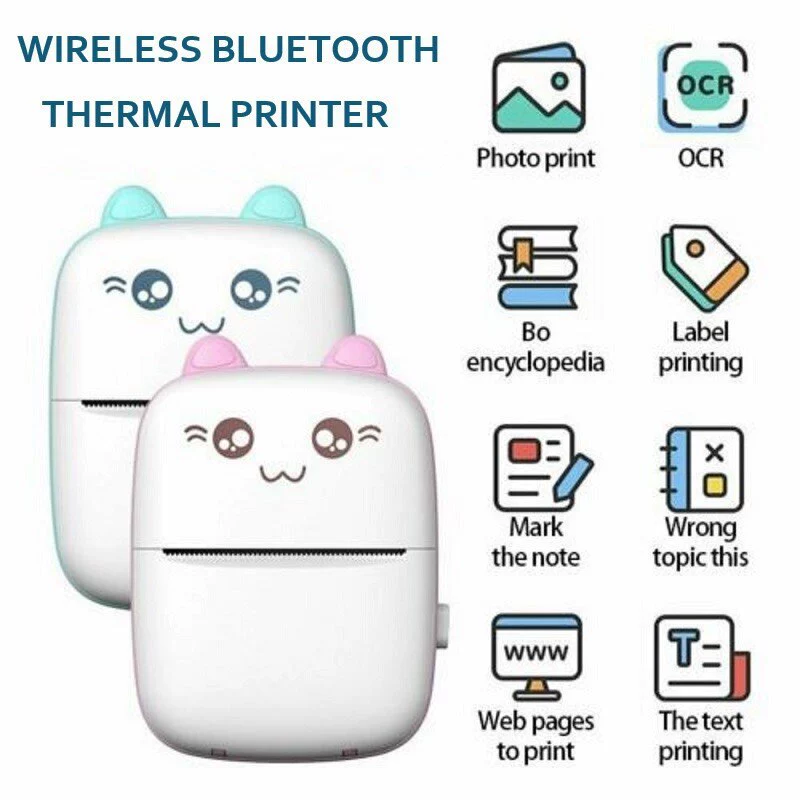 (Cross-border trading), small handheld printer, photo, Birthday gift