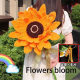 Graduation Season Gift Giant Sunflower Twist Stick Bouquet Material Package Handmade DIY Homemade Oversized Artificial Flowers