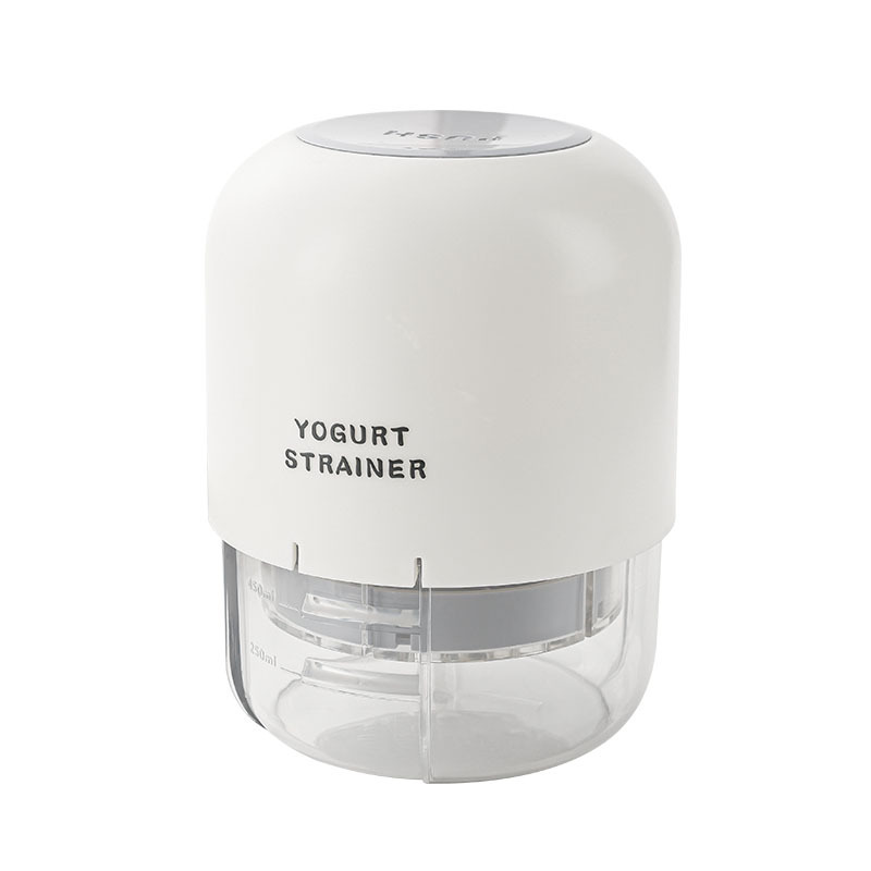 흰색 신형 푸시형 요거트 필터~~1.7L 대용량 - 여과포 2장 증정