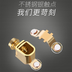 Brushed gray one-position double control switch wholesale 86 type five-hole concealed 16A socket wall panel factory direct sale