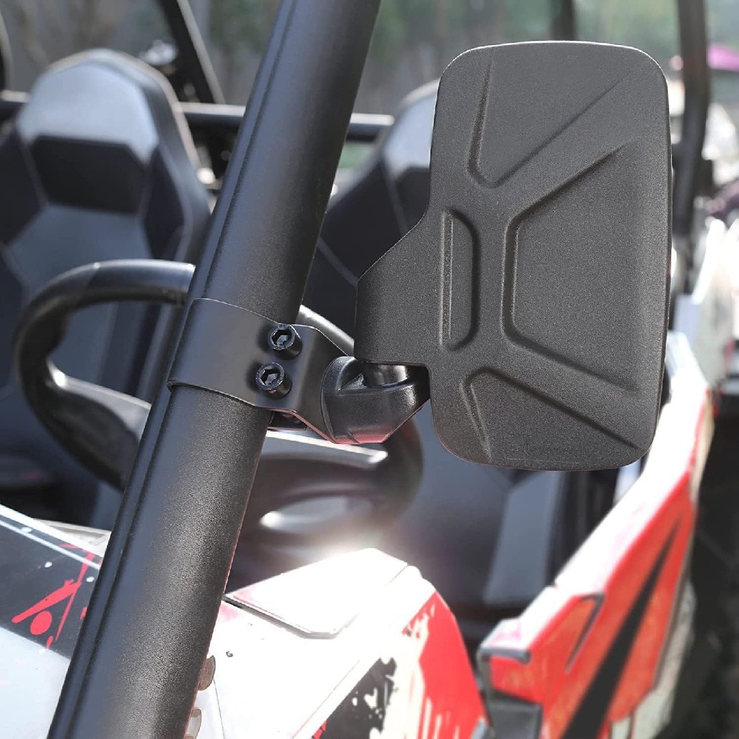Utv Side Mirror Compatible with Polaris Ranger Central Mirror Combination Utv Ranger Middle Rearview Mirror