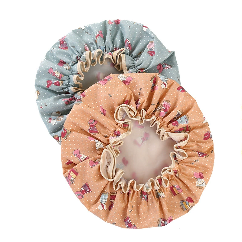 Shower cap, waterproof hair cap, hat, increased thickness