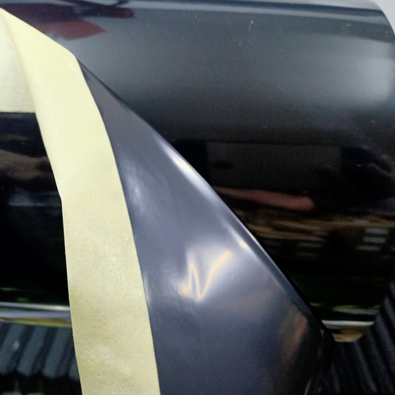 进口批发3MCIP43黑色耐温高贴合厚度0.075MM聚酯薄膜遮光转移胶带