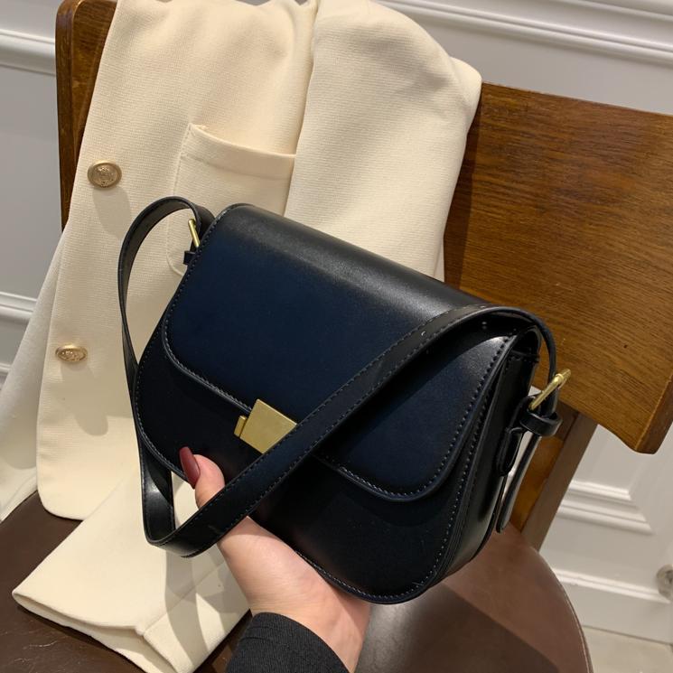 Bag pequeño para mujeres 2024 nuevo retro simple bolso de tofu axilar de textura superior nicho estilo extranjero bolso de hombro simple