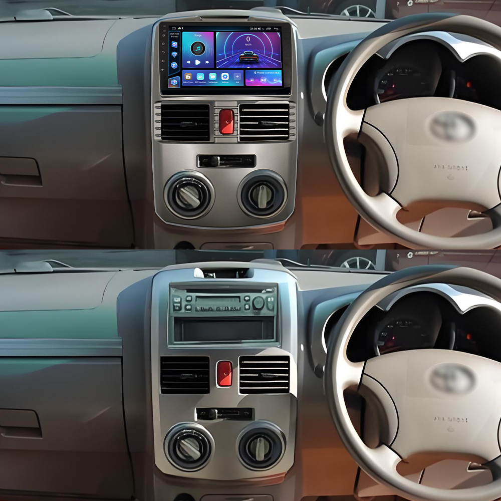 Aplicable a 06 - 16 Toyota Rush Android vehículo de navegación integrado Fang Yitong cuatro núcleos / ocho núcleos motor