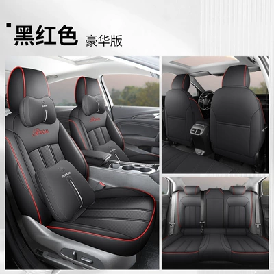 Modelə uyğun (Original) oturacaq örtükləri, New Regal Special Seat Cover - black-and-red-deluxe-edition-all-inclusive-rear-buick-regal2019-2024