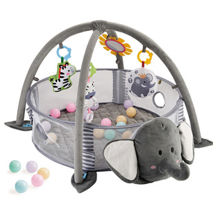Cross-Border Baby Fence Fitness Stand Turtle Crawling Game Blanket 0-3 Years Old Baby Ocean Ball Early Education Educational Toys