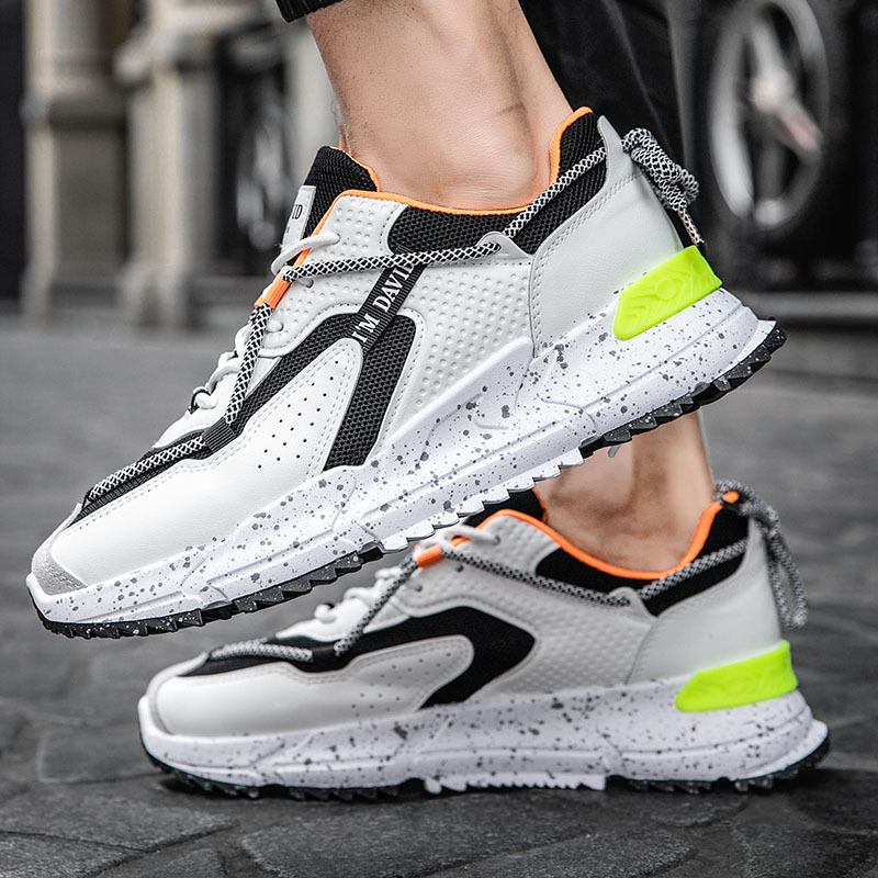 2021春季新款ins休闲运动老爹潮鞋韩版潮流男鞋百搭跑步增高板鞋|ms