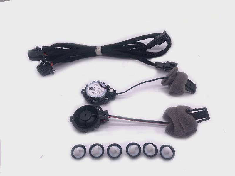 1819 Octavia Non-Destructive Installation of Rear Door Tweeter Speaker Without Breaking the Wire to Modify the Rear Door Tweeter Speaker Original Factory