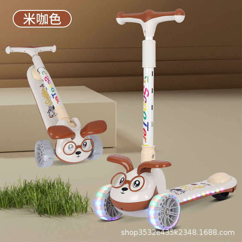 Scooter para niños 3 - 6 - 12 años de edad para niños y niñas se puede sentar deslizante nuevo scooter para niños