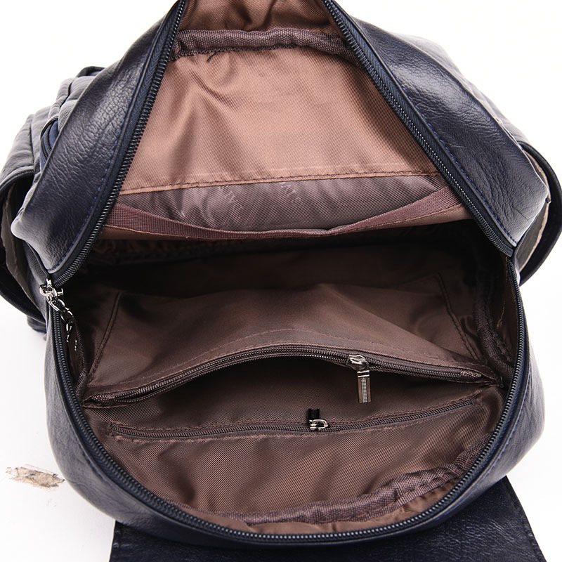 Mochila Casual para Mujer, Estilo 2026, Versátil, Gran Capacidad, Cuero Suave, Mochila Escolar, Mochila de Viaje, Bolso para Mujer