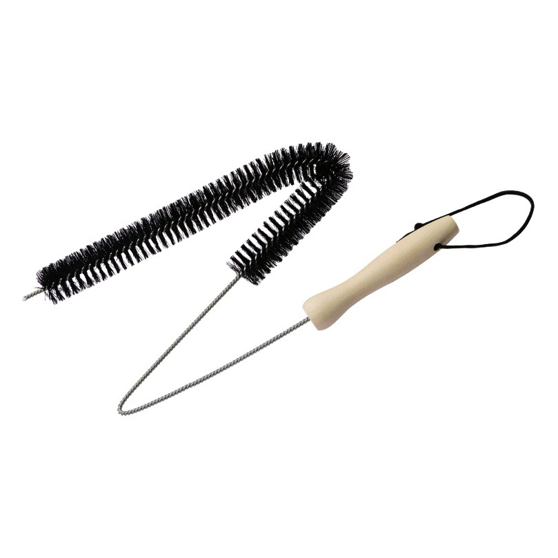 Secador de ventilación draga cepillo largo suave refrigerador bobina rizador cepillo flexible lavadora limpieza de tuberías cepillo